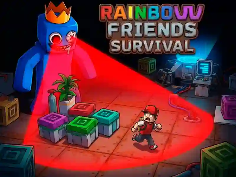Hra Rainbow Friends Survival