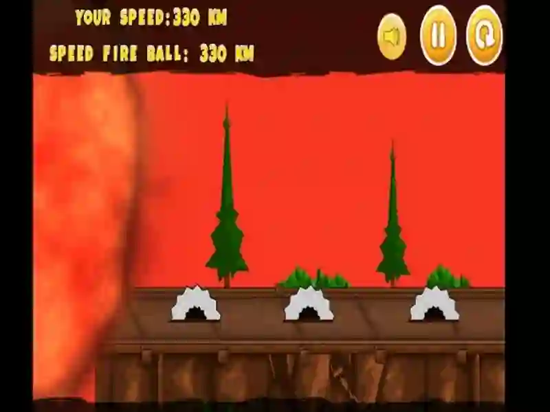 Hra Pronásledování lávy