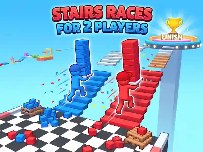 Hra Stairs Races For 2 Players