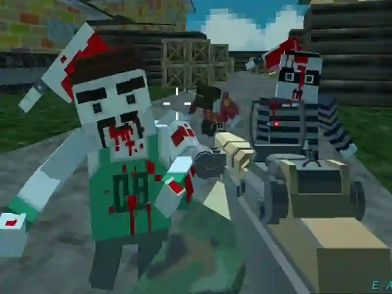 Hra Pixel zbraň apokalypsa 3 zombie
