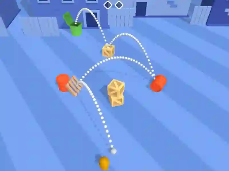 Hra Projít míčem 3D