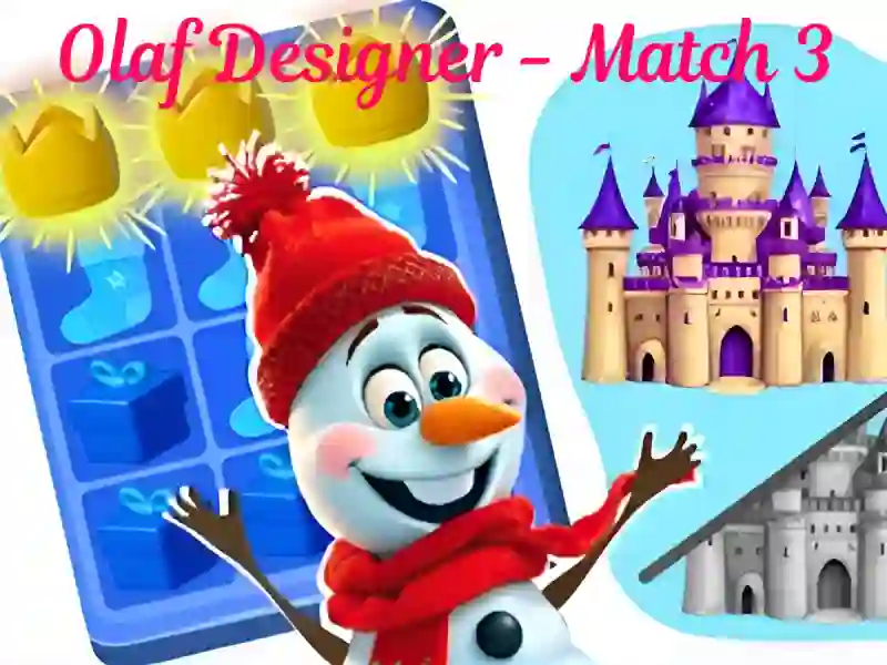 Hra Olaf designer — Match 3
