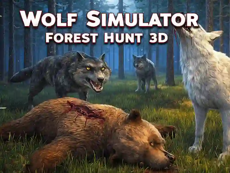 Hra Wolf Simulator Lesní lov 3D