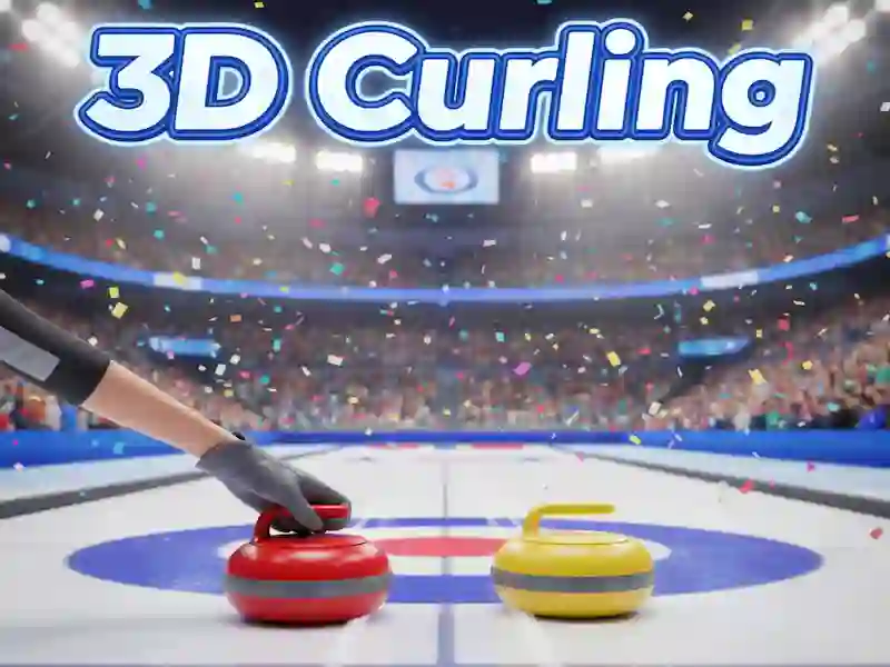 Hra 3D curling