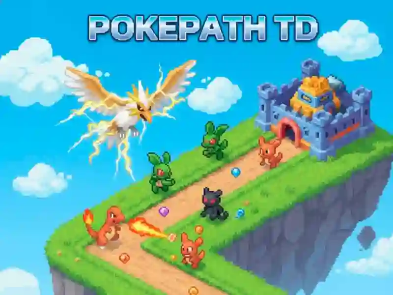 Hra Pokemon Path: Tower Defense