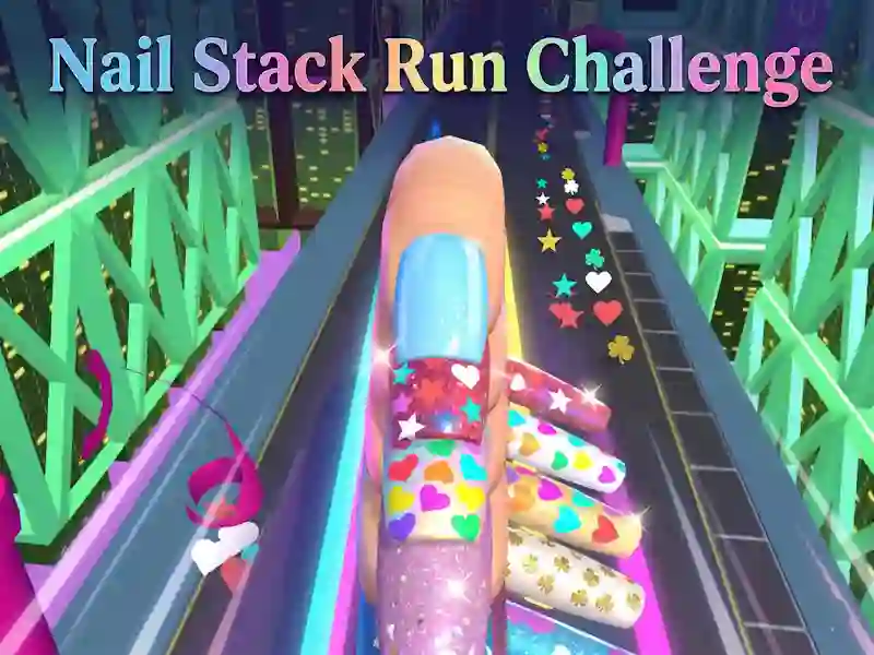 Hra Nail Stack Run Challenge