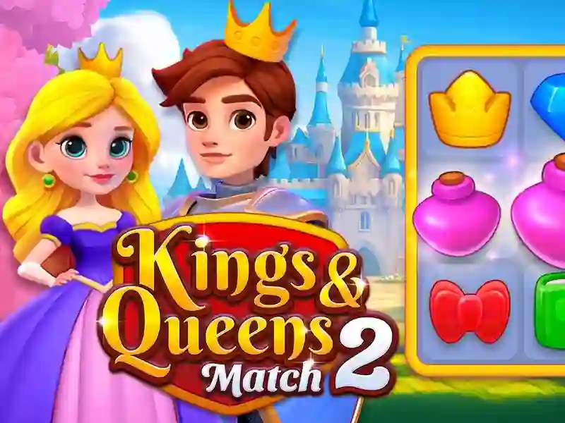 Hra Match of Kings and Queens 2
