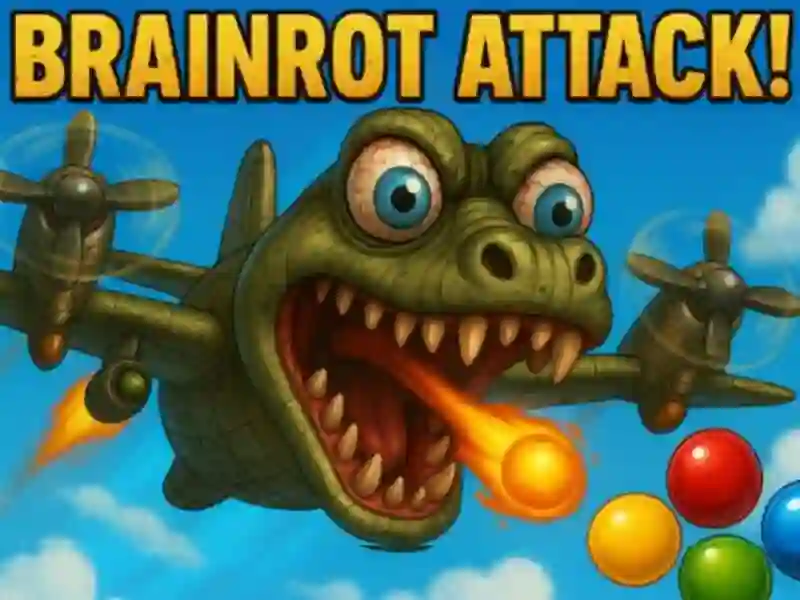 Hra Brainrot Attack!