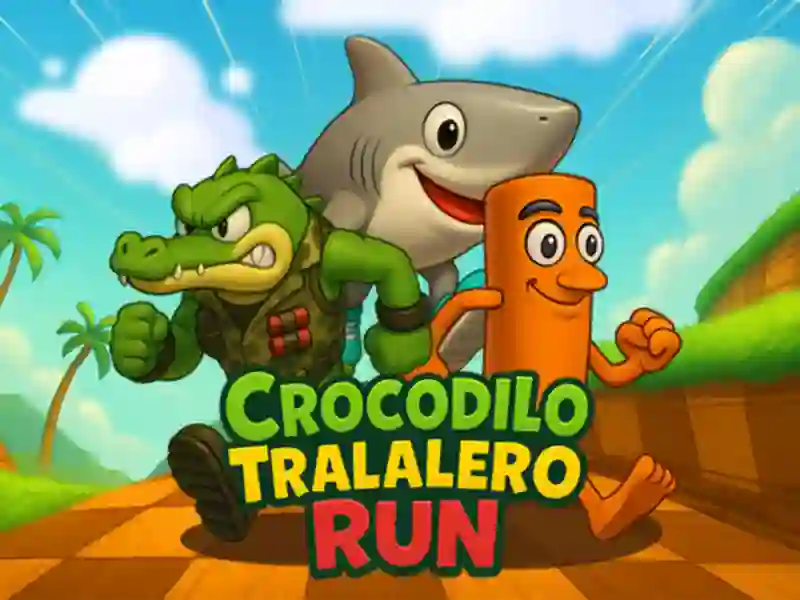 Hra Crocodilo Tralalero Run