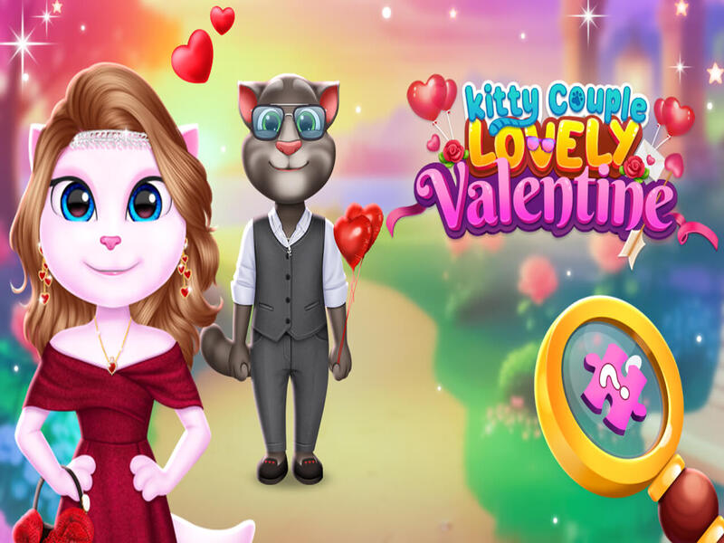 Hra Pár koťat, krásný Valentýn