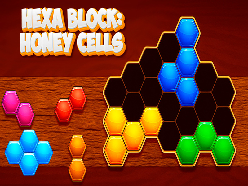 Hra HEXA BLOCKY: Honey buňky