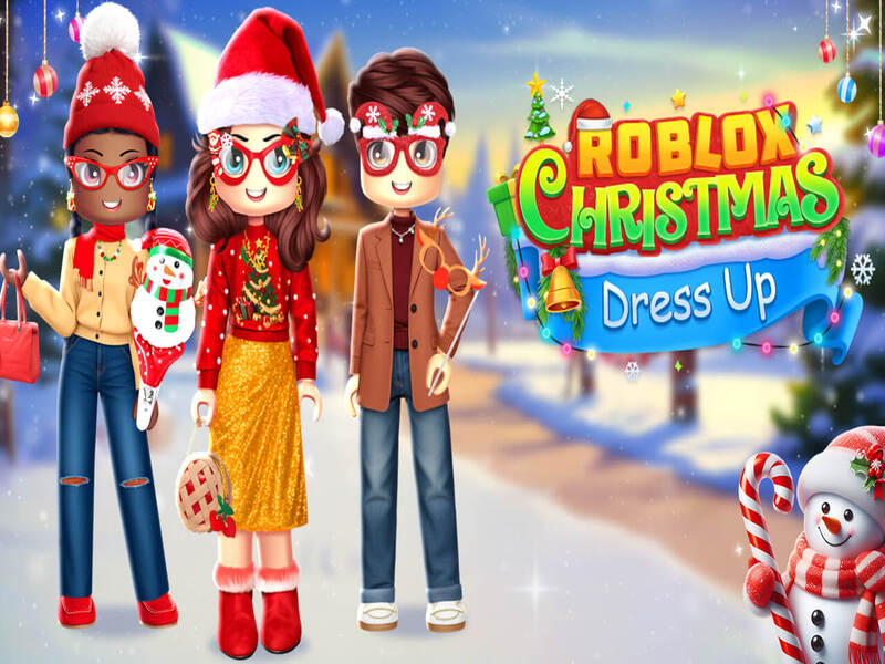Hra Roblox: Vánoční outfit