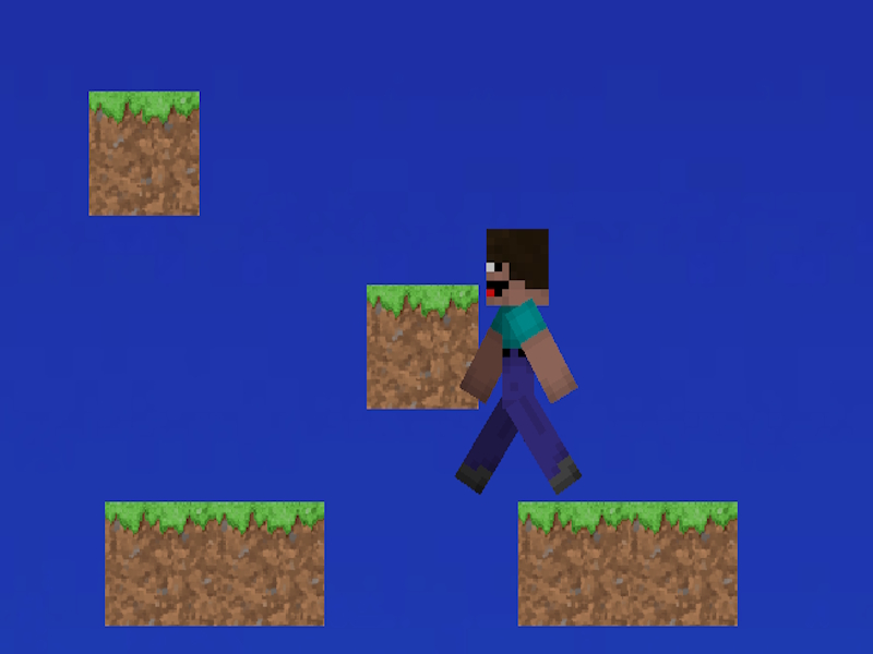 Hra Minecraft NUB proti profesionálu, ale podlaha je láva