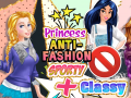 Hra Princezna Anti Móda: Sportovní + Elegantní