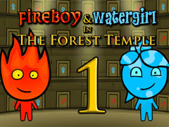 Hra Fireboy a Watergirl 1: Lesní Chrám