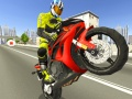Hra Motocykl na dálnici