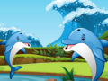 Hra Dolphin Dice Race