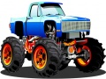 Hra Puzzle Monster Truck