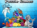 Hra Hry s puzzlem pro děti v kresleném stylu