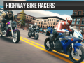 Hra Motocykloví závodníci na dálnici