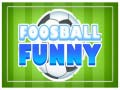 Hra Vtipný Stolní Fotbal