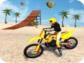 Hra Závodní Moto: Simulátor Skákání na Pláži