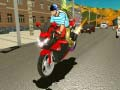 Hra Motocyklový závodník po dálnici