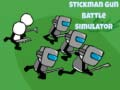 Hra Simulátor Bitvy Stickmana se Zbraní