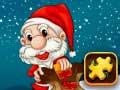 Hra Čas na Puzzle Santy Klause