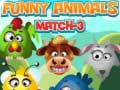 Hra Vtipná Zvířata Match 3