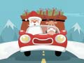 Hra Puzzle Santa se dává dárky