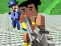 Hra GunGame střelecká válka: blokový gangster