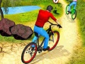 Hra Horský cyklista na nezpevněných cestách
