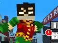 Hra Teen Titans Go: Minecraft Teenagerský Běžec 3D