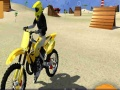Hra Kaskadérské Kousky na Motocyklu na Pláži
