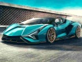 Hra Puzzle Lamborghini Sian Roadster