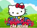 Hra Puzzle Auta Hello Kitty