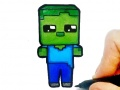 Hra Snadné Malování pro Děti Mineblox