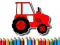 Hra Snadné malování pro děti - Traktor