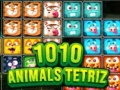 Hra 1010 Zvířata Tetris