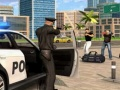 Hra Puzzle s karikaturami policie