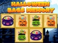 Hra Paměť Halloween tašek