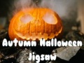 Hra Podzimní Halloween Puzzle
