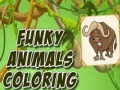 Hra Funky Zvířata Malování
