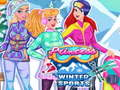 Hra Princezna Zimní Sporty