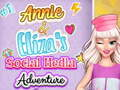 Hra Dobrodružství Annie a Elizy na sociálních médiích