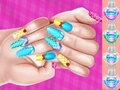 Hra Nail Art DIY s tématem princezny Elsy
