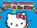 Hra Malování podle čísel s Hello Kitty