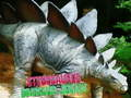 Hra Puzzle s Dinosaurem Stegosaurusem