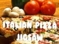 Hra Italské Puzzle s Pizzou